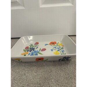 Vintage Primavera Taste Seller By Sigma 12 Inch Baking Dish Floral Japan 346